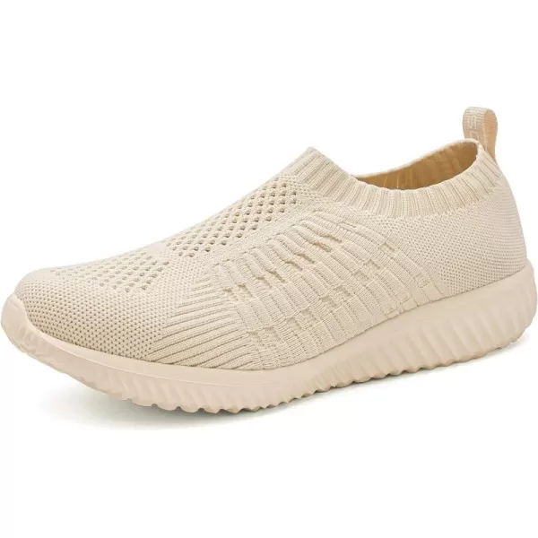 TIOSEBON Women's Athletic Walking Shoes Slip On Casual Mesh-Comfortable Tennis Workout Sneakers