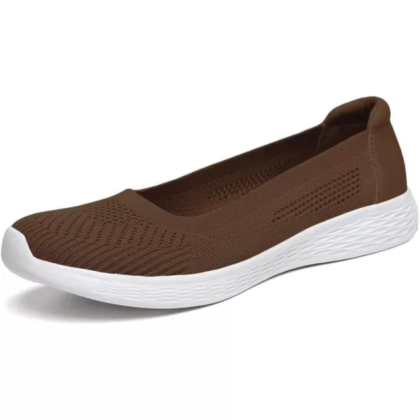 TIOSEBON Women's Loafer Flat Ultra Memory Foam Mesh Slip-On Comfortable Walking Shoes