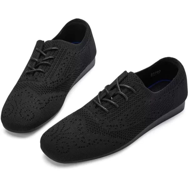 TIOSEBON Women's Oxford Flats Vintage Brogue Loafer Classic Dress Shoes