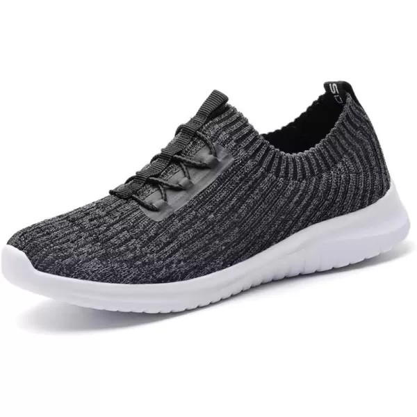 TIOSEBON Women's Slip On Walking Shoes Lightweight Casual Running Sneakers