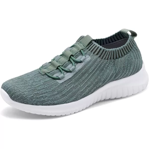 TIOSEBON Women's Slip On Walking Shoes Lightweight Casual Running Sneakers