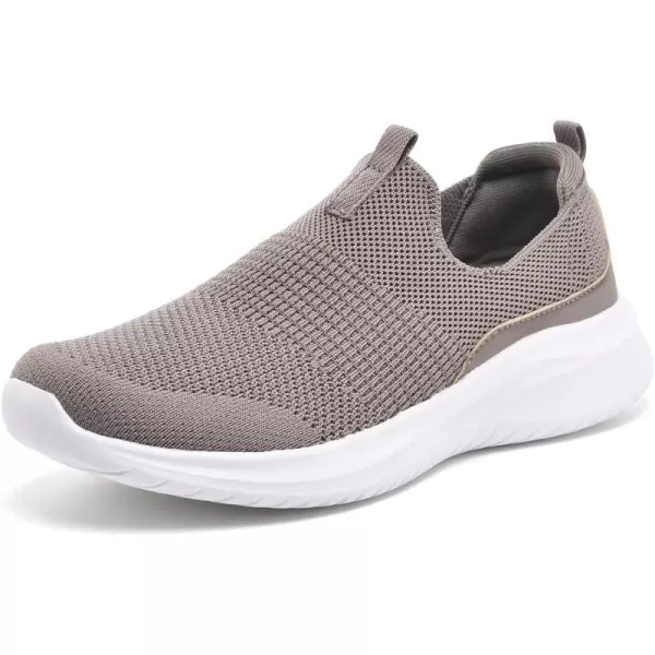 TIOSEBON Women's Walking Tennis Shoes Knit Slip on Mesh Comfortable Sneaker
