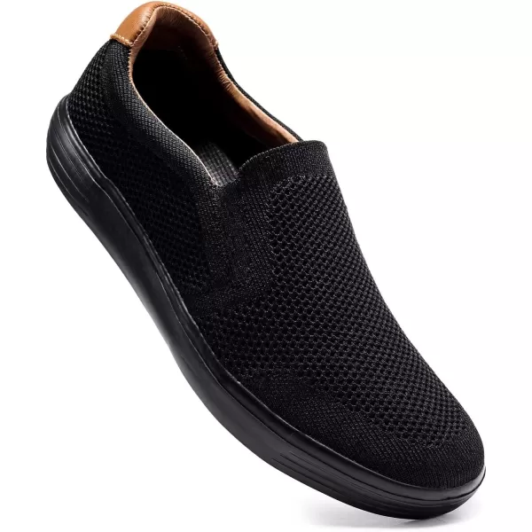 TIOSEBON Men's Memory Foam Mesh Walking Shoes Arch Support Comfort Slip-on Loafer