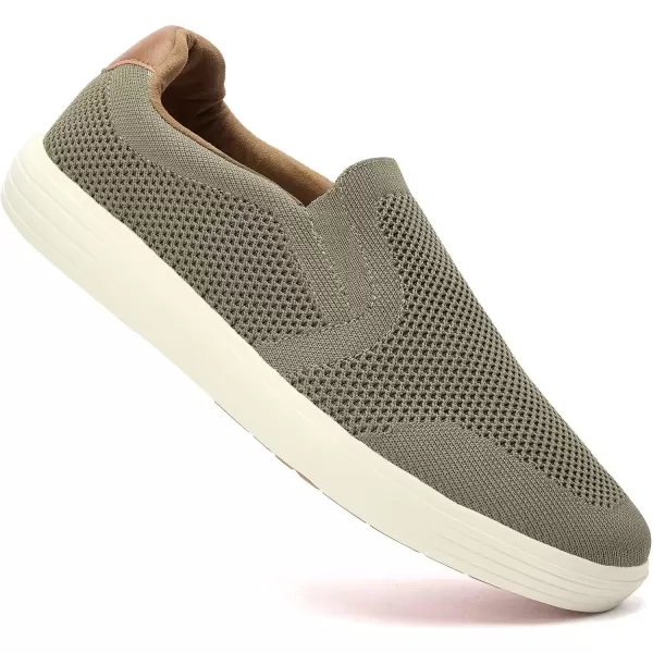 TIOSEBON Men's Memory Foam Mesh Walking Shoes Arch Support Comfort Slip-on Loafer