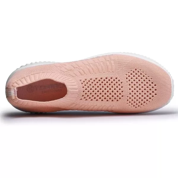 TIOSEBON Women's Athletic Walking Shoes Slip on Casual Mesh Soft Breathabale Sneakers