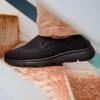 imageTIOSEBON Mens Mesh Slip On Walking Shoes LoafersWork Drving Tennis ShoesAAll Black