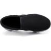 imageTIOSEBON Mens Mesh Slip On Walking Shoes LoafersWork Drving Tennis ShoesABlackgray