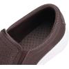 imageTIOSEBON Mens Mesh Slip On Walking Shoes LoafersWork Drving Tennis ShoesABrown