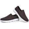 imageTIOSEBON Mens Mesh Slip On Walking Shoes LoafersWork Drving Tennis ShoesABrown