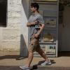 imageTIOSEBON Mens Mesh Slip On Walking Shoes LoafersWork Drving Tennis ShoesAGray