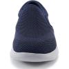 imageTIOSEBON Mens Mesh Slip On Walking Shoes LoafersWork Drving Tennis ShoesANavygray