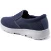 imageTIOSEBON Mens Mesh Slip On Walking Shoes LoafersWork Drving Tennis ShoesANavygray