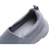 imageTIOSEBON Mens Mesh Slip On Walking Shoes LoafersWork Drving Tennis ShoesBGray