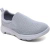 imageTIOSEBON Mens Mesh Slip On Walking Shoes LoafersWork Drving Tennis ShoesBGray