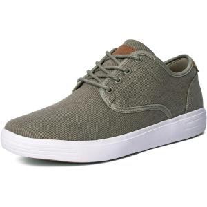 imageTIOSEBON Mens Comfortable OxfordCanvas Non Slip Dress Sneakers Casual Walking Shoes