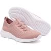 imageTIOSEBON Womens Slip On Walking Shoes Lightweight Casual Running SneakersAPink