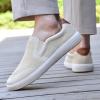 imageTIOSEBON Mens Memory Foam Mesh Walking Shoes Arch Support Comfort Slipon LoaferBeige