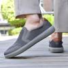 imageTIOSEBON Mens Memory Foam Mesh Walking Shoes Arch Support Comfort Slipon LoaferDeep Gray