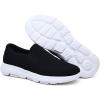 imageTIOSEBON Mens Mesh Slip On Walking Shoes LoafersWork Drving Tennis ShoesABlack