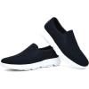 imageTIOSEBON Mens Mesh Slip On Walking Shoes LoafersWork Drving Tennis ShoesABlack