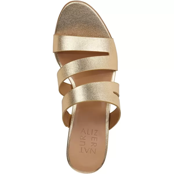 Naturalizer Women Beaming Strappy Slide Heeled Sandal