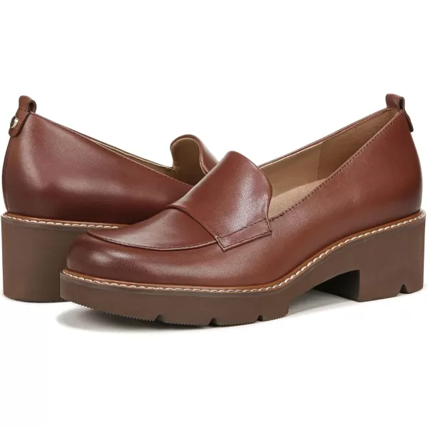 Naturalizer Women Darry Slip On Lightweight Lug Sole Heeled Loafer