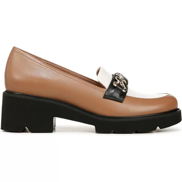 Naturalizer Women Desi Chain Detail Platform Lug Sole Heeled Loafer