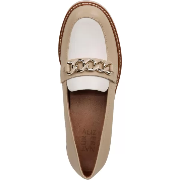 Naturalizer Women Desi Chain Detail Platform Lug Sole Heeled Loafer