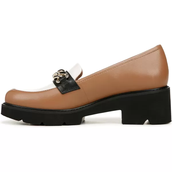 Naturalizer Women Desi Chain Detail Platform Lug Sole Heeled Loafer