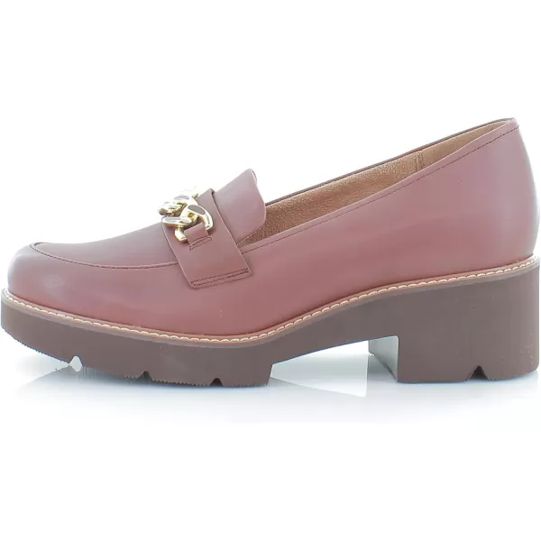 Naturalizer Women Desi Chain Detail Platform Lug Sole Heeled Loafer