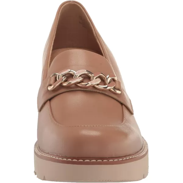 Naturalizer Women Desi Chain Detail Platform Lug Sole Heeled Loafer