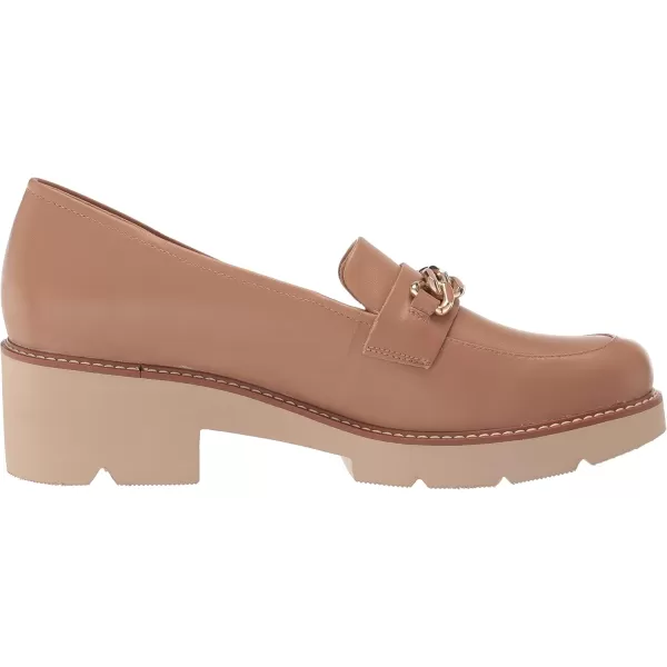 Naturalizer Women Desi Chain Detail Platform Lug Sole Heeled Loafer
