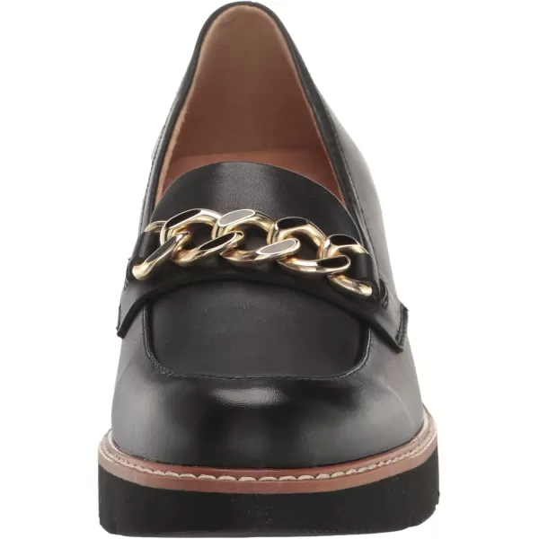 Naturalizer Women Desi Chain Detail Platform Lug Sole Heeled Loafer