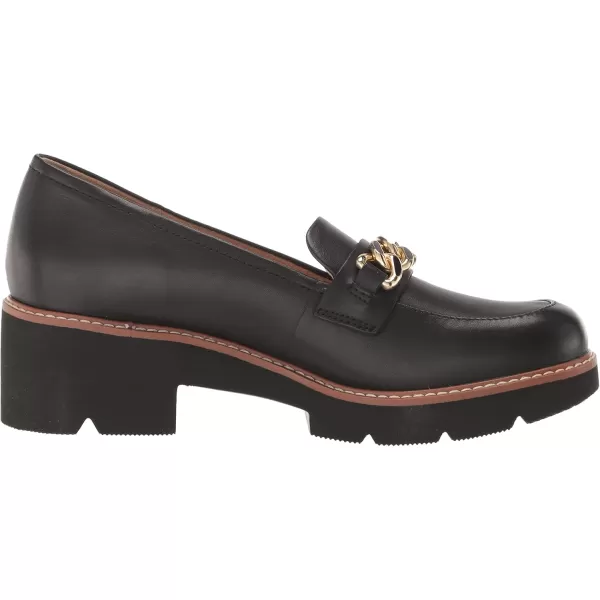 Naturalizer Women Desi Chain Detail Platform Lug Sole Heeled Loafer