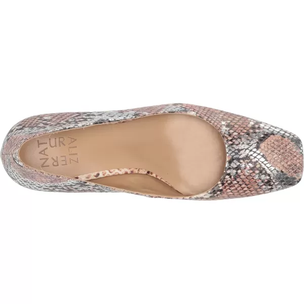 Naturalizer Women Karina Low Block Heel Square Toe Pump
