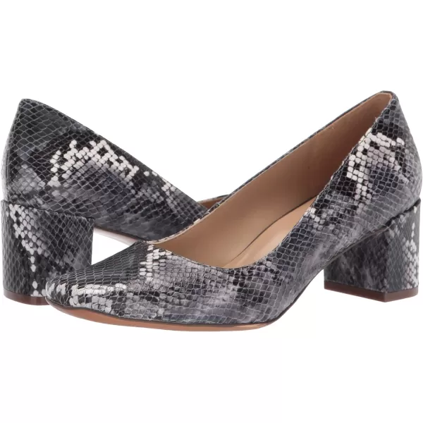 Naturalizer Women Karina Low Block Heel Square Toe Pump
