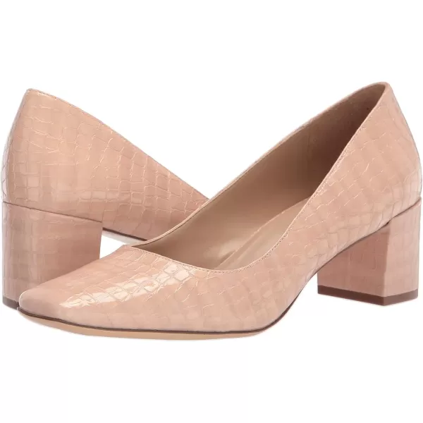 Naturalizer Women Karina Low Block Heel Square Toe Pump