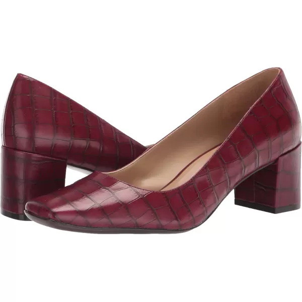 Naturalizer Women Karina Low Block Heel Square Toe Pump