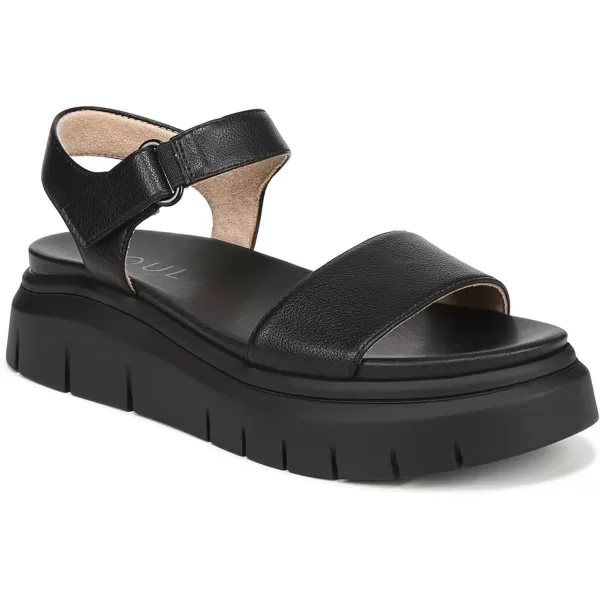 Naturalizer Women Poppi Ankle Strap Platform Flat Sandal