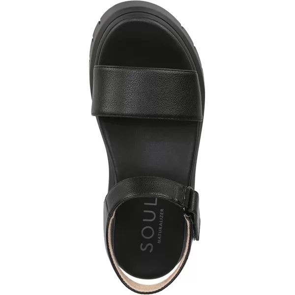 Naturalizer Women Poppi Ankle Strap Platform Flat Sandal