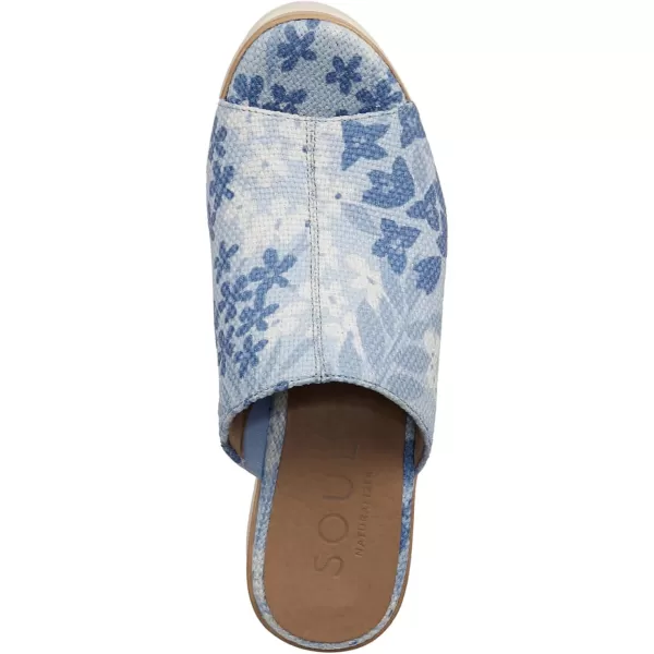 Naturalizer Women Soul Goodtimes Mule Wedge Floral Sandal