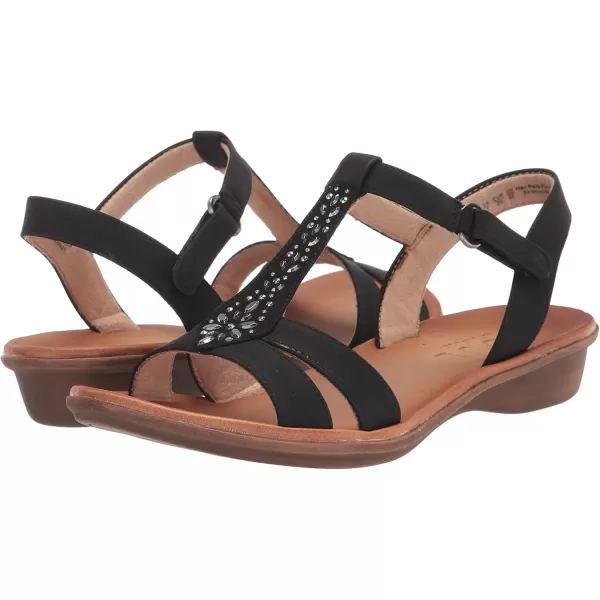 Naturalizer Women Summer Rhinestone Casual Sandal With Arch Support