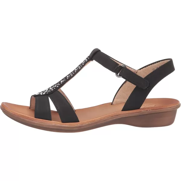 Naturalizer Women Summer Rhinestone Casual Sandal With Arch Support