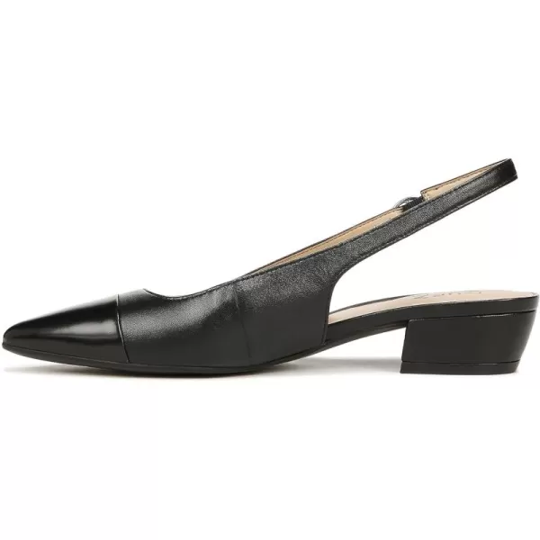 Black Leather Toe Cap