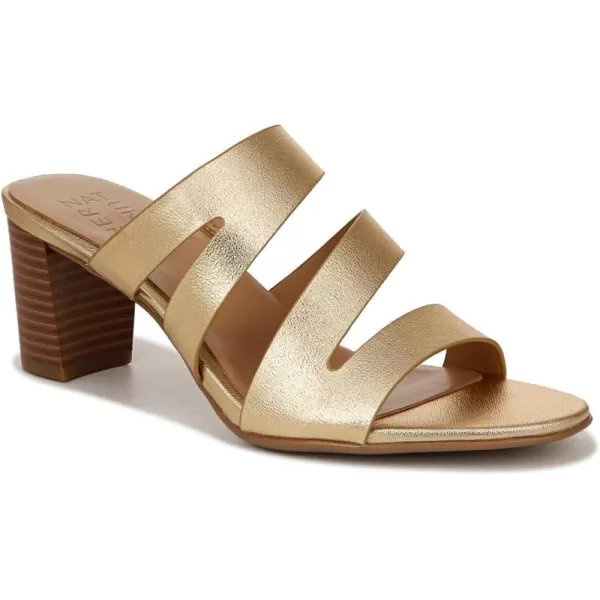 Naturalizer Women Beaming Strappy Slide Heeled Sandal