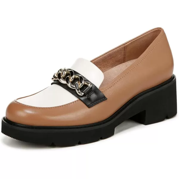 Naturalizer Women Desi Chain Detail Platform Lug Sole Heeled Loafer