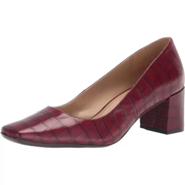 Naturalizer Women Karina Low Block Heel Square Toe Pump