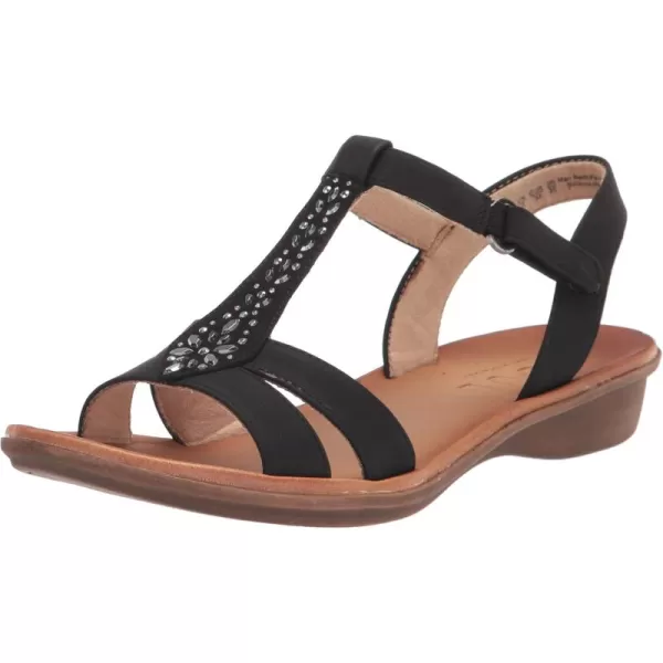 Naturalizer Women Summer Rhinestone Casual Sandal With Arch Support