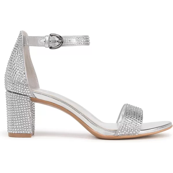 Naturalizer Women Vera Ankle Strap Block Heel Dress Sandal