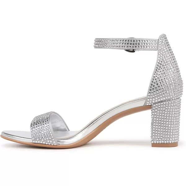 Naturalizer Women Vera Ankle Strap Block Heel Dress Sandal